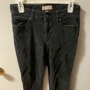 Black corduroy pants